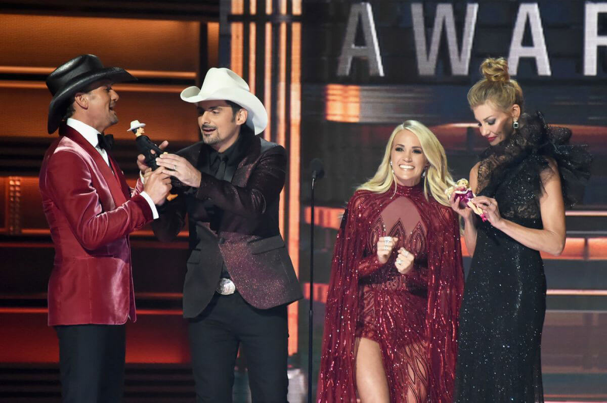 Carrie Underwood Stills at 51st Annual CMA Awards in Nashville
