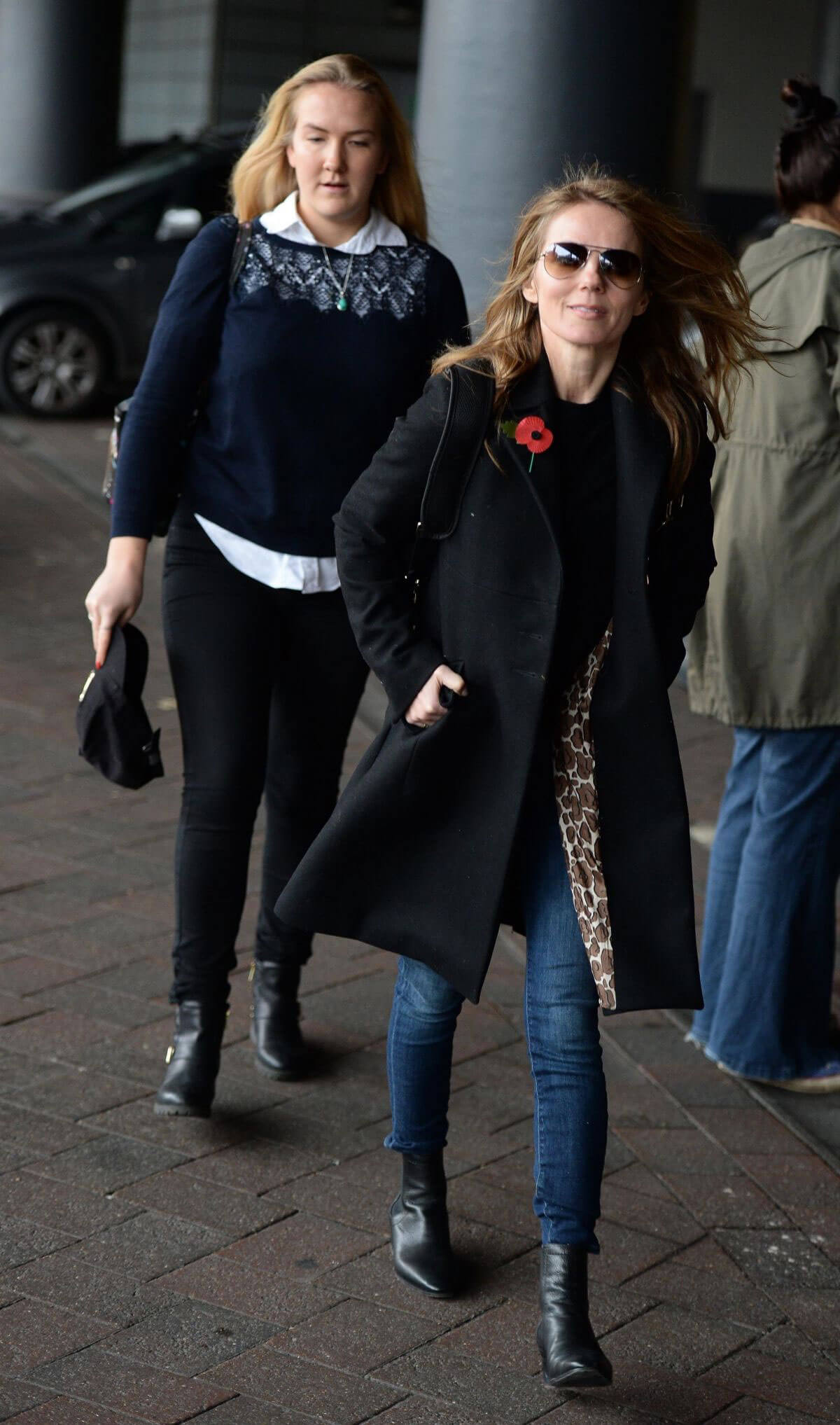Geri Halliwell Stills at Manchester Piccadilly Train Station Images