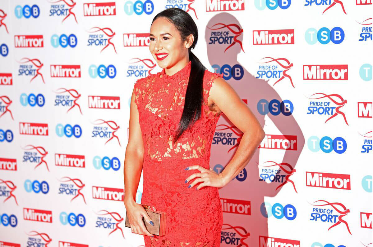 Heather Watson Stills at Pride of Sport Awards 2017 in London