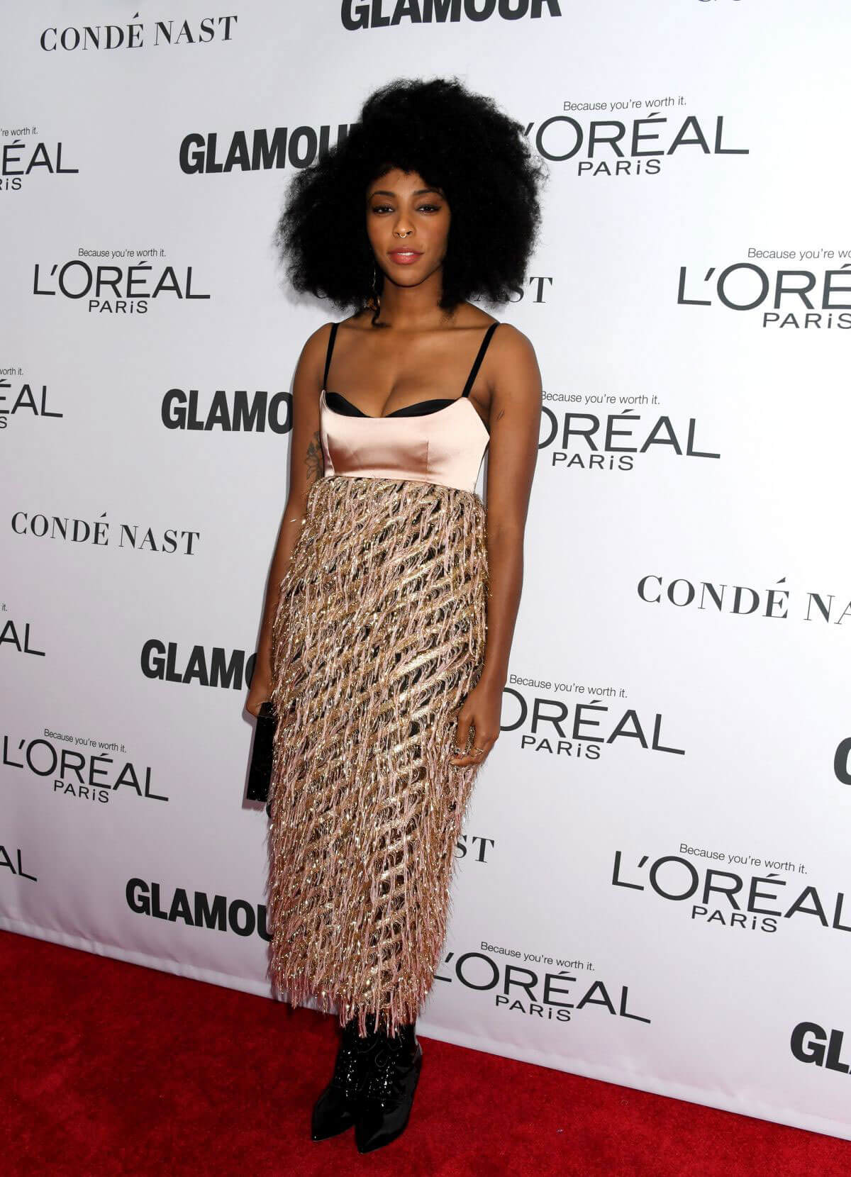 Jessica Williams Stills at Glamour Women of the Year Summit in New York