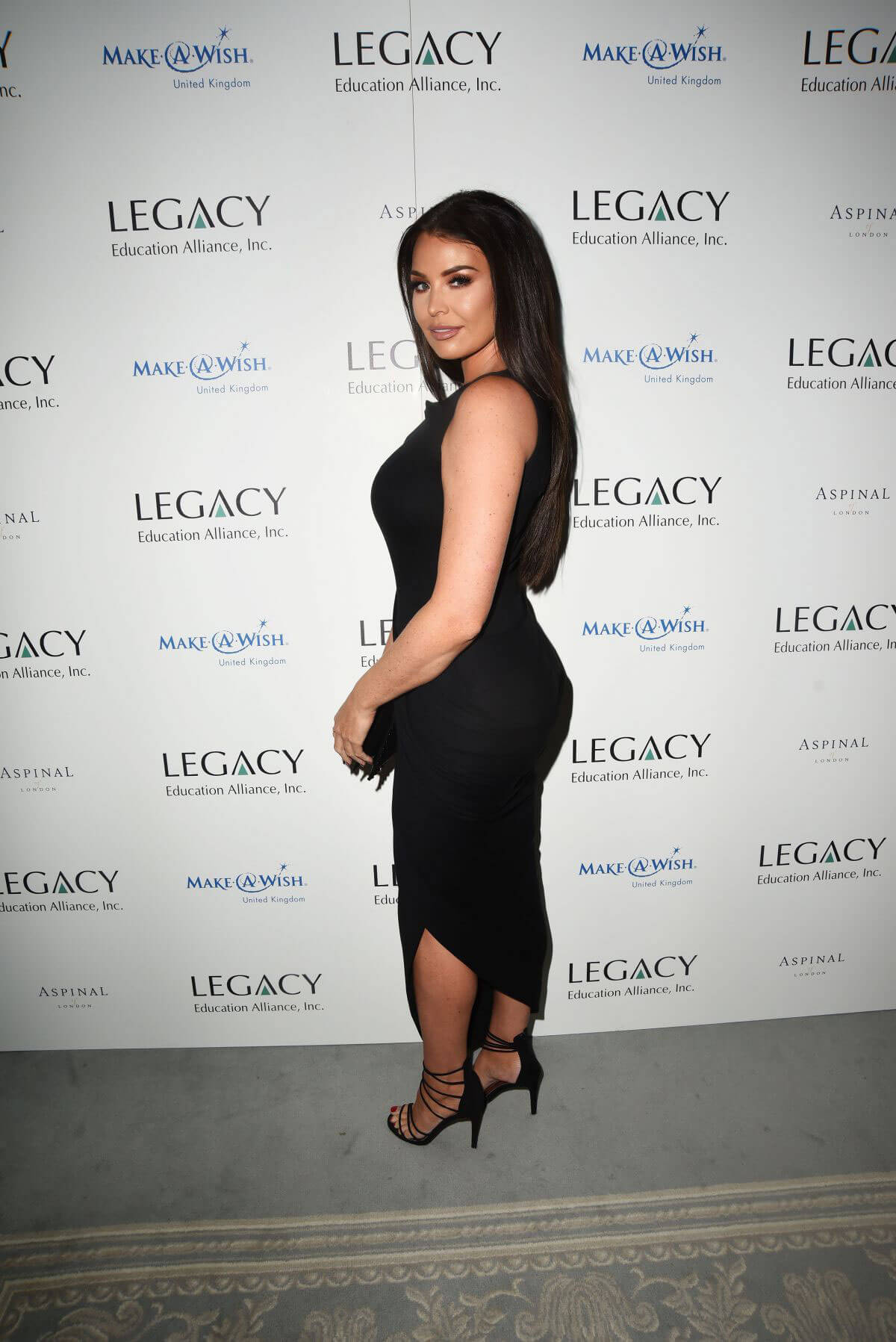 Jessica Wright Stills at Make a Wish Sports Ball in London