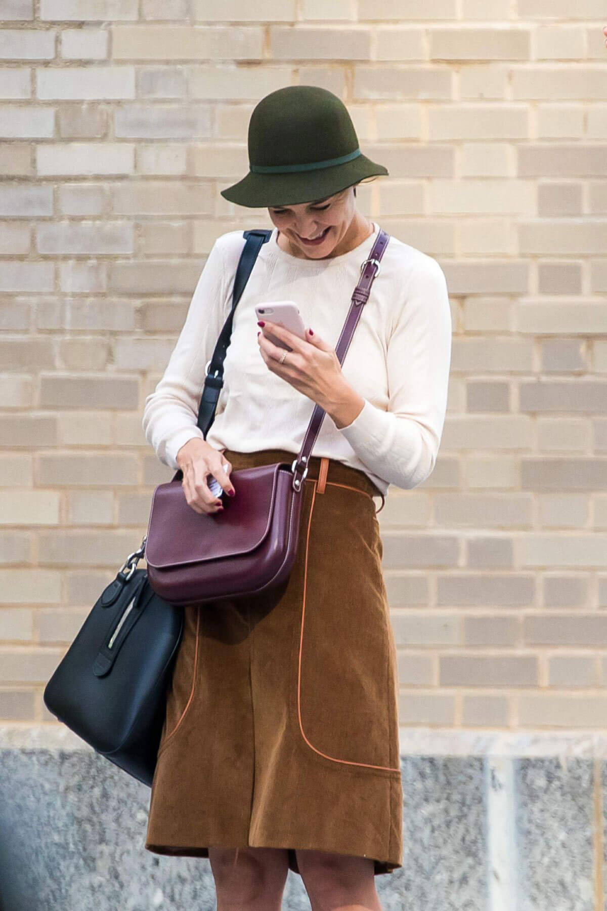 Katie Holmes Stills Out and About in New York Images