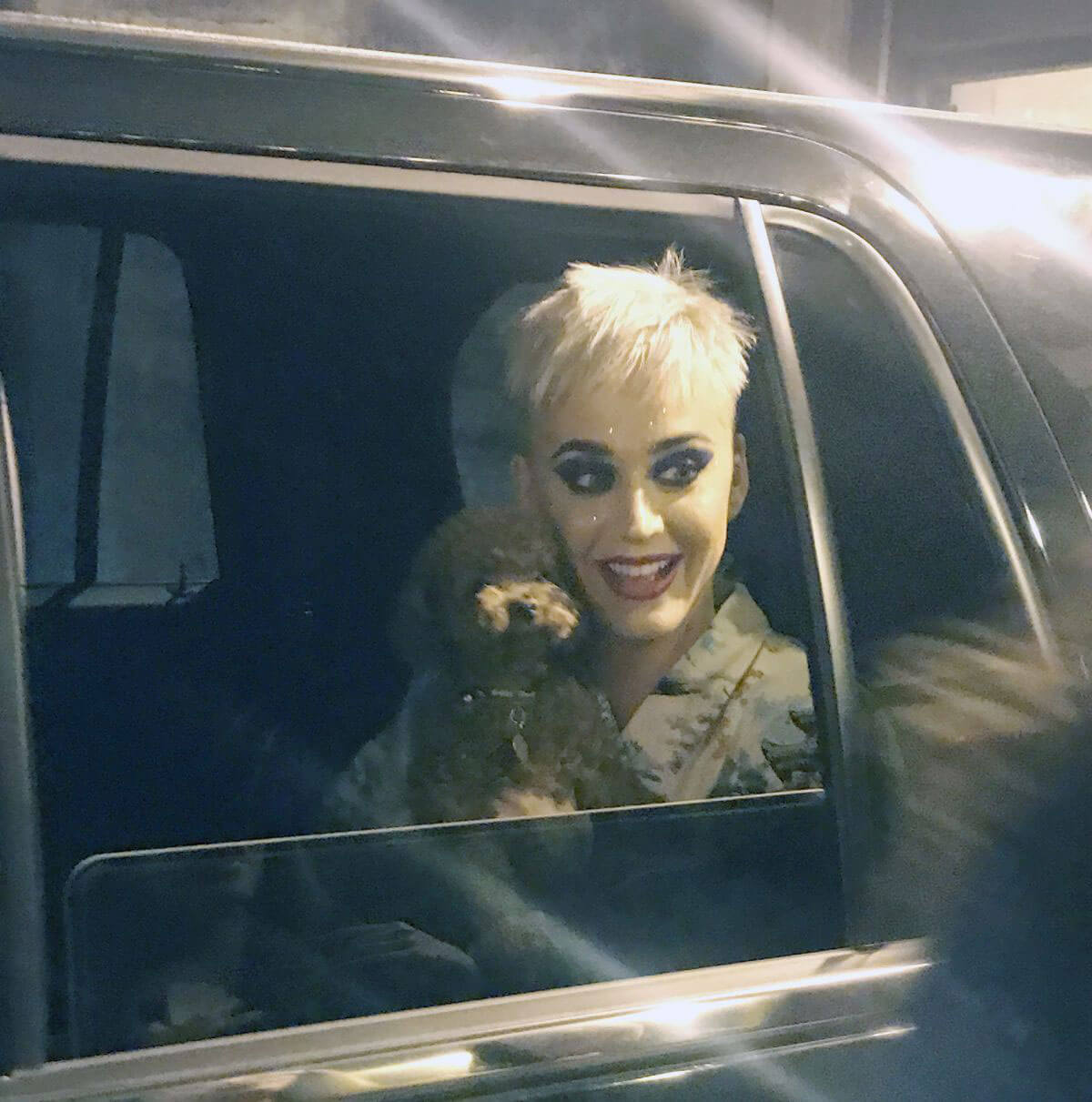 Katy Perry Leaves Bell Centre Arena in Montreal