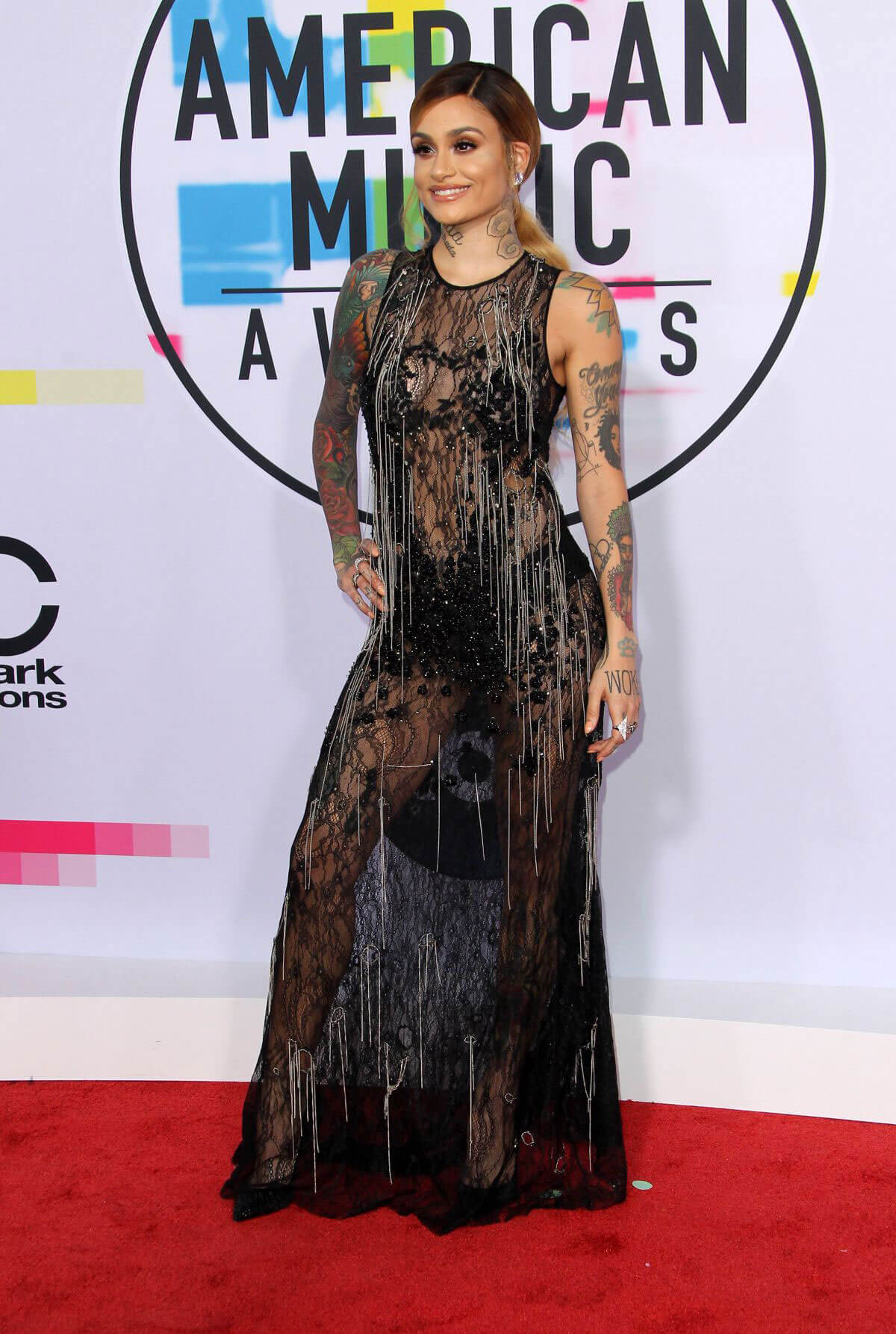 Kehlani Stills at American Music Awards 2017 in Los Angeles