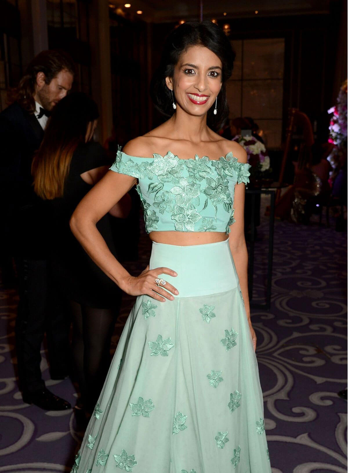Konnie Huq Stills at 2017 Global Gift Gala in London