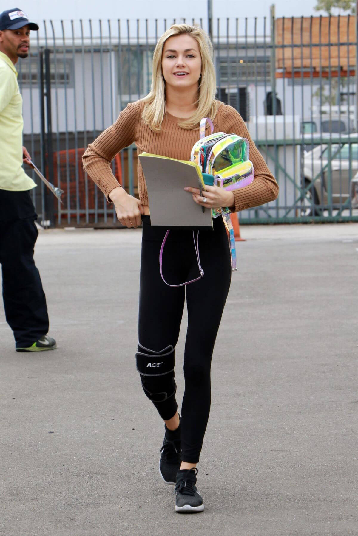 Lindsay Arnold Stills Heading to Dancing with the Stars Studios in Los Angeles