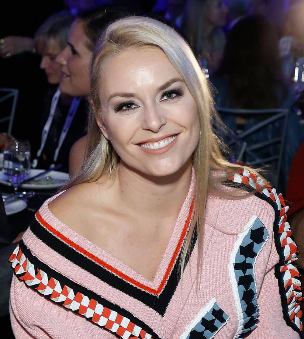 Lindsey Vonn Stills at 51st New York Gold Medal Gala in New York
