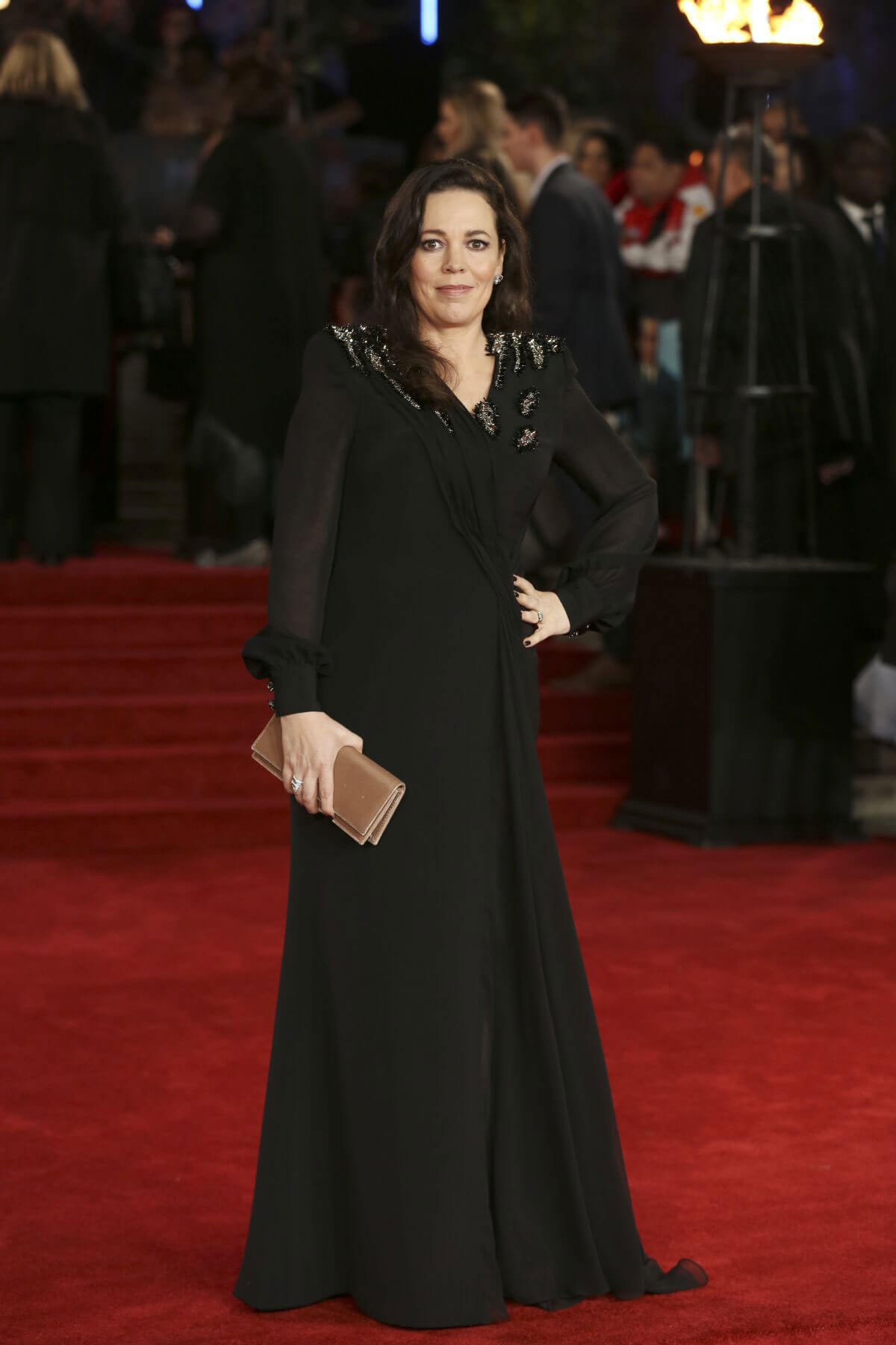 Olivia Colman Stills at Murder on the Orient Express Premiere in London