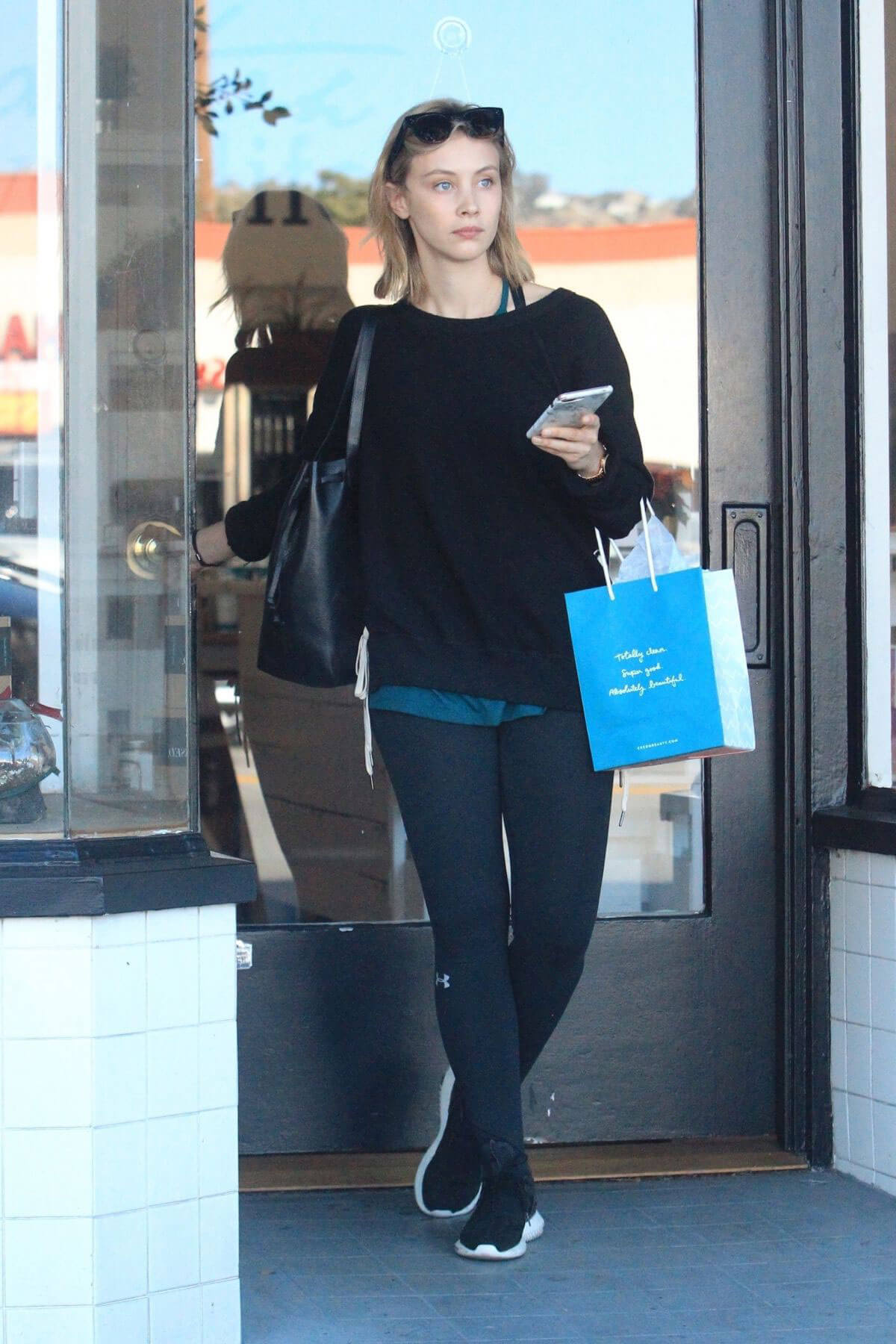 Sarah Gadon Stills Shopping at Detox Market in Hollywood