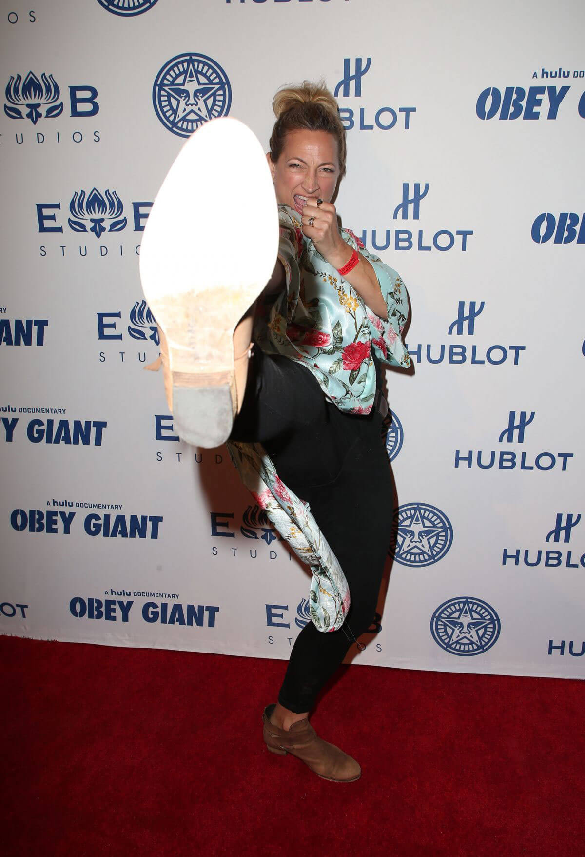Zoe Bell Stills at Elysium Bandini Studios Presents Obey Giant in Los Angeles