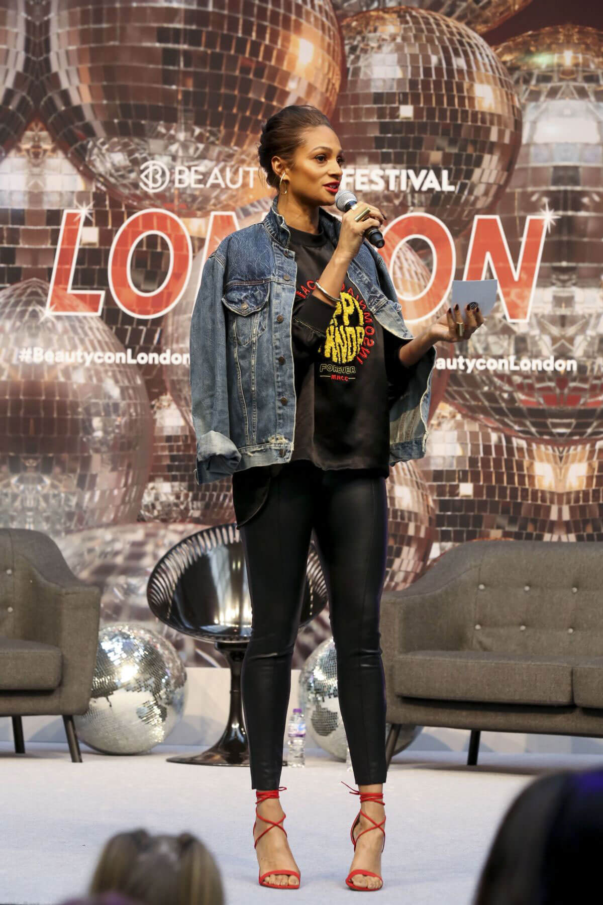 Alesha Dixon Stills at Beautycon Festival 2017 in London 2017/12/02