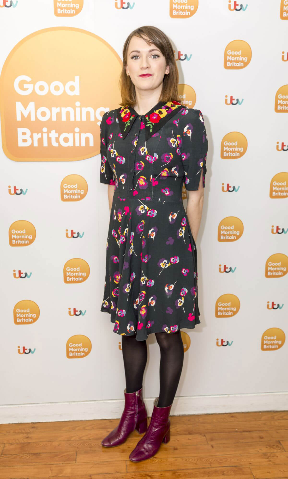 Charlotte Ritchie Stills at Good Morning Britain in London 2017/12/21
