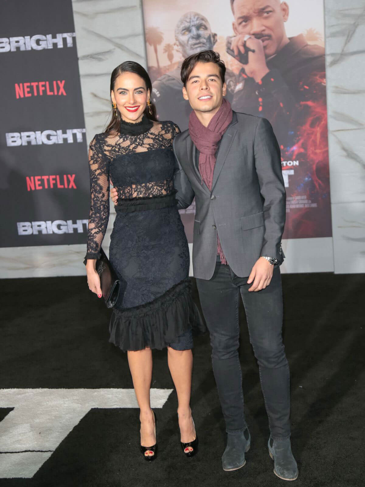 Daniela Botero Stills at Bright Premiere in Los Angeles 2017/12/13