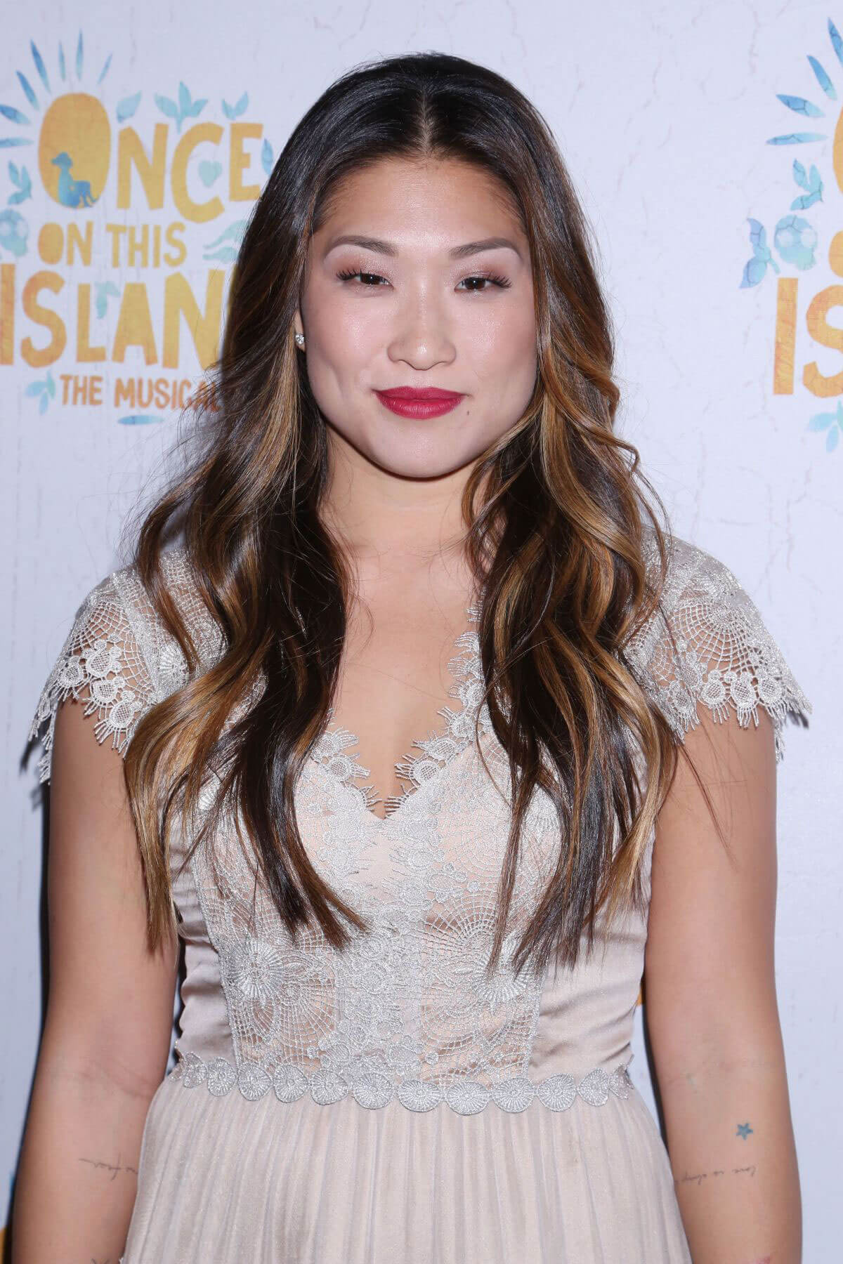 Jenna Ushkowitz Stills at Once on This Island Broadway Openingh Night in New York 2017/12/03