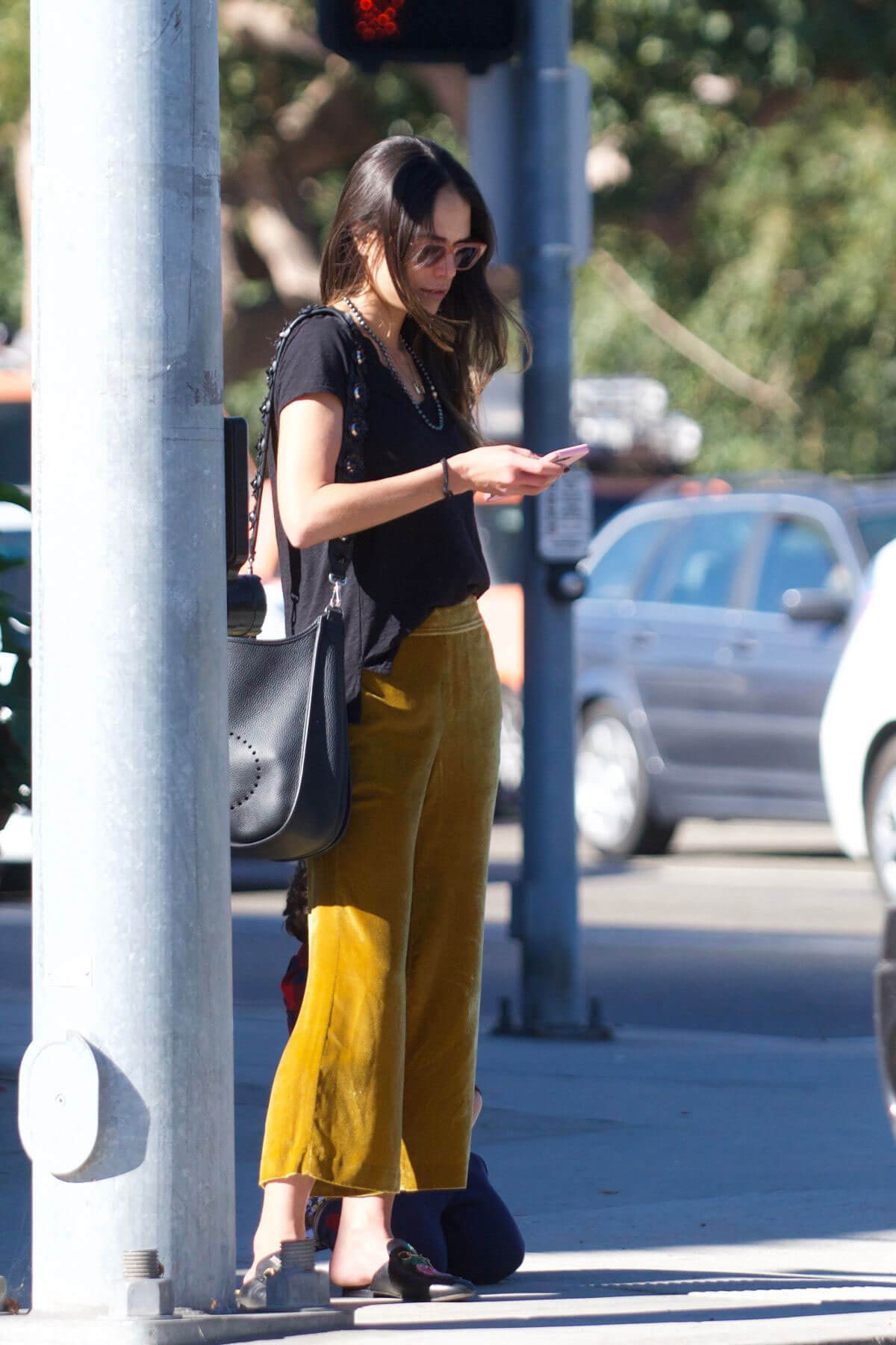 Jordana Brewster Stills Out for Lunch in Los Angeles 2017/11/22