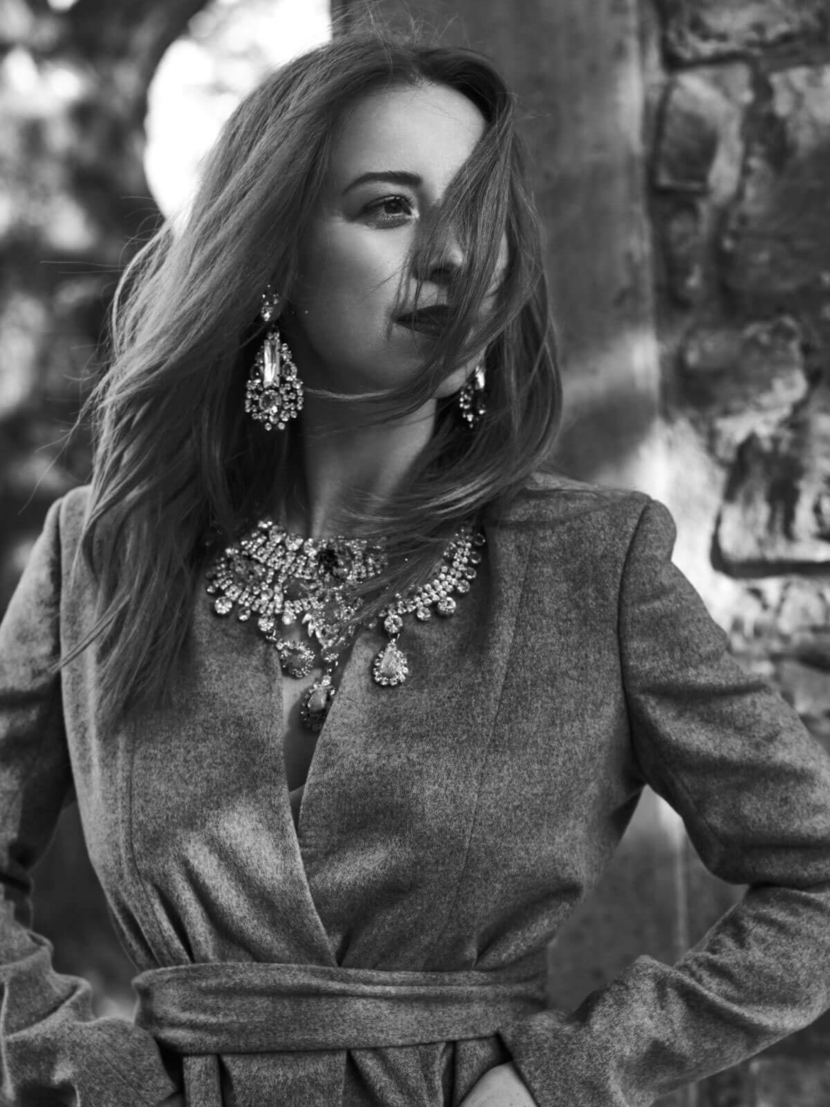 Karine Vanasse Poses for Dress to Kill Magazine, Winter 2017-18