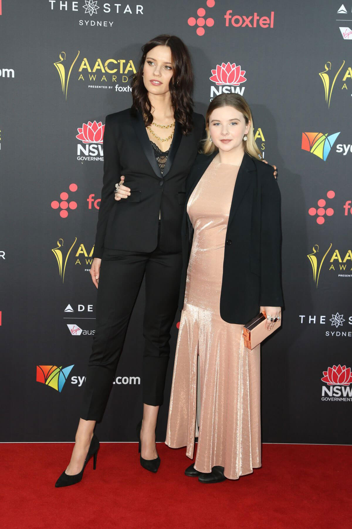 Lily Sullivan, Ruby Rees and Madeleine Madden Stills at 2017 AACTA Awards in Sydney 2017/12/06