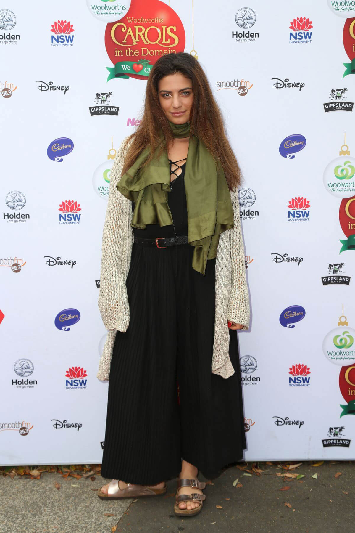 Mia Morrissey Stills at Woolworths Carols in the Domain Pre-show VIP Party in Sydney 2017/12/17