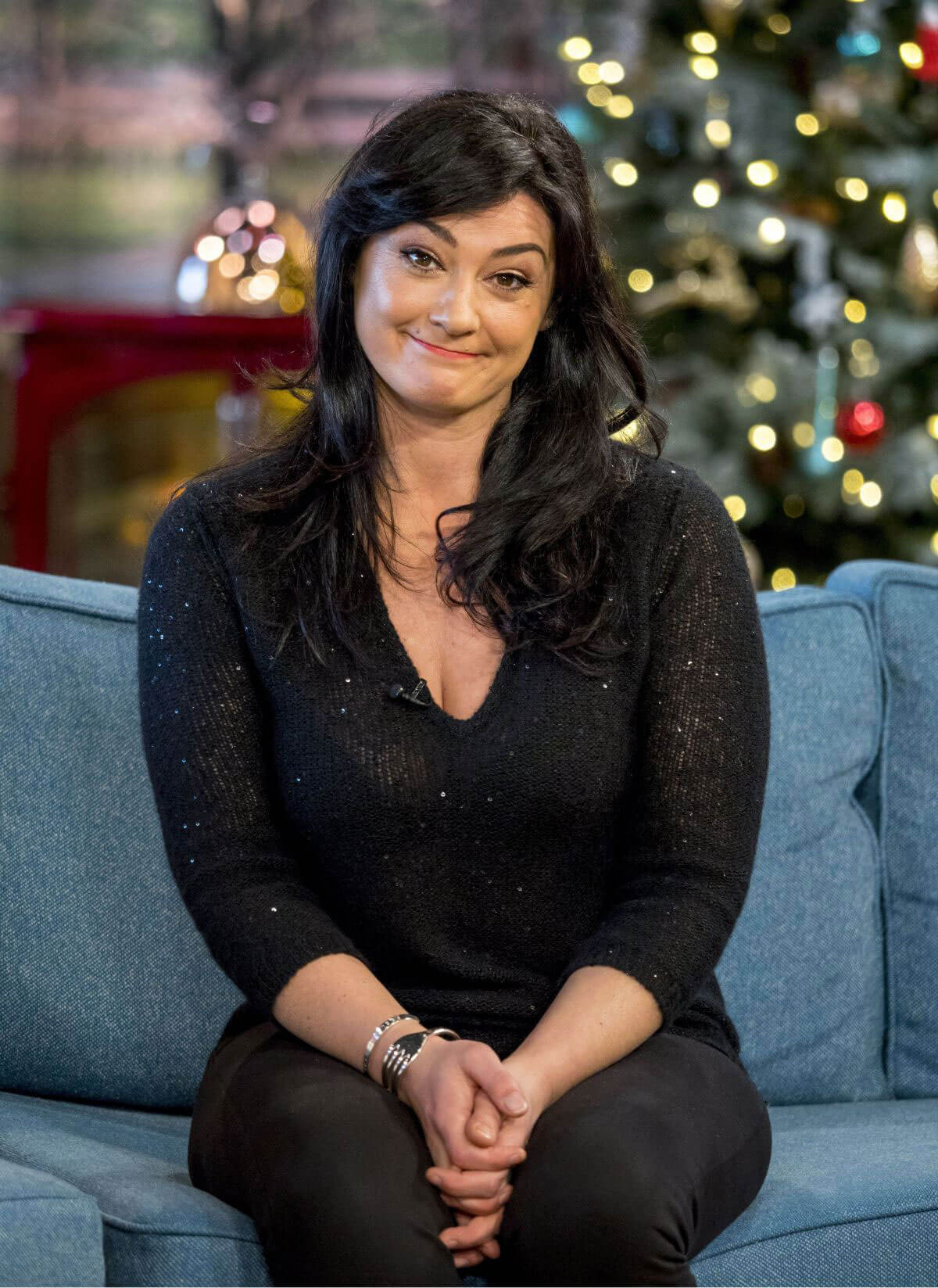 Natalie J. Robb Stills at This Morning TV Show in London 2017/12/15