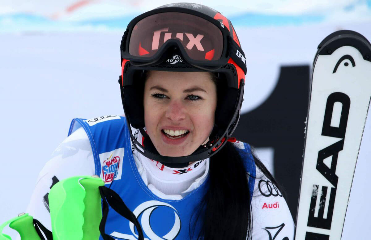 Stephanie Brunner Stills at Alpine Skiing Fis World Cup in Lienz 2017/12/28