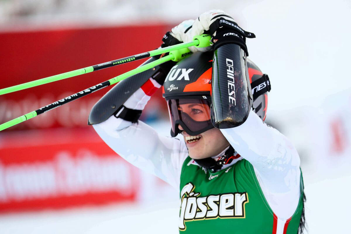Stephanie Brunner Stills at Alpine Skiing Fis World Cup in Lienz 2017/12/29