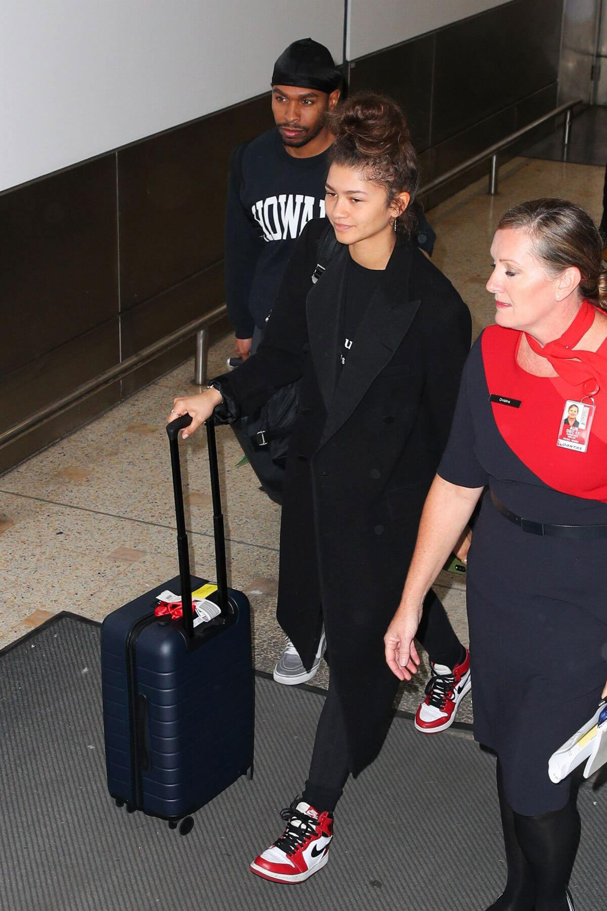 Zendaya Stills at Airport in Sydney 2017/12/19