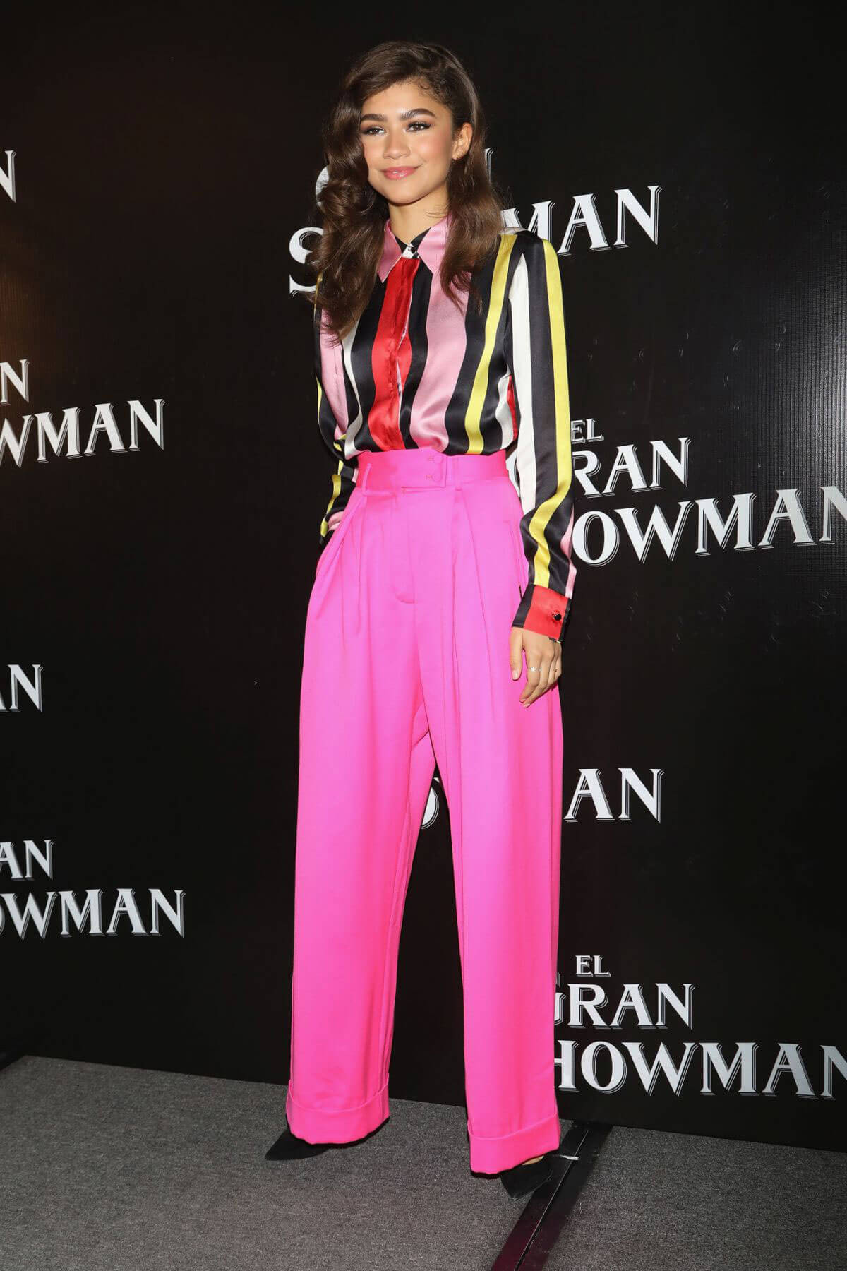 Zendaya Stills at The Gratest Showman Press Conference in Mexico City 2017/12/13