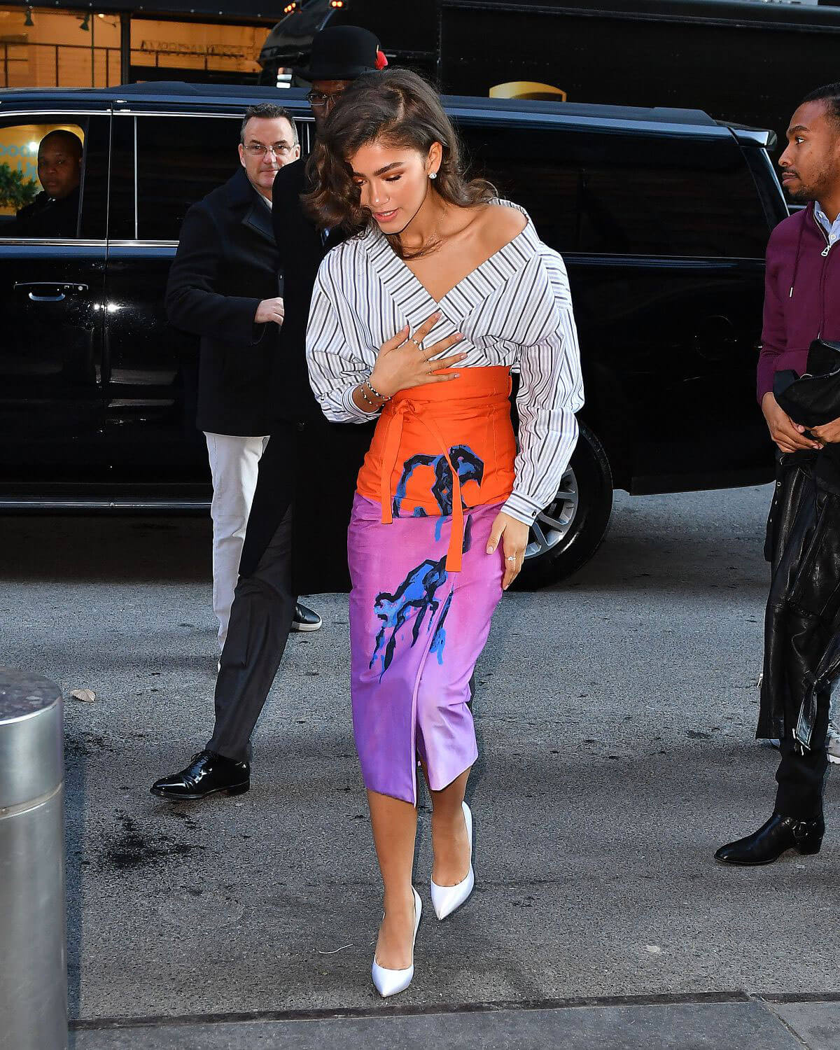 Zendaya Stills Out and About in New York 2017/12/11