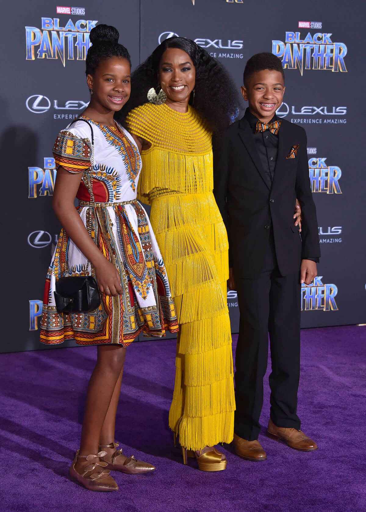 Angela Bassett Stills at Black Panther Premiere in Hollywood 2018/01/29