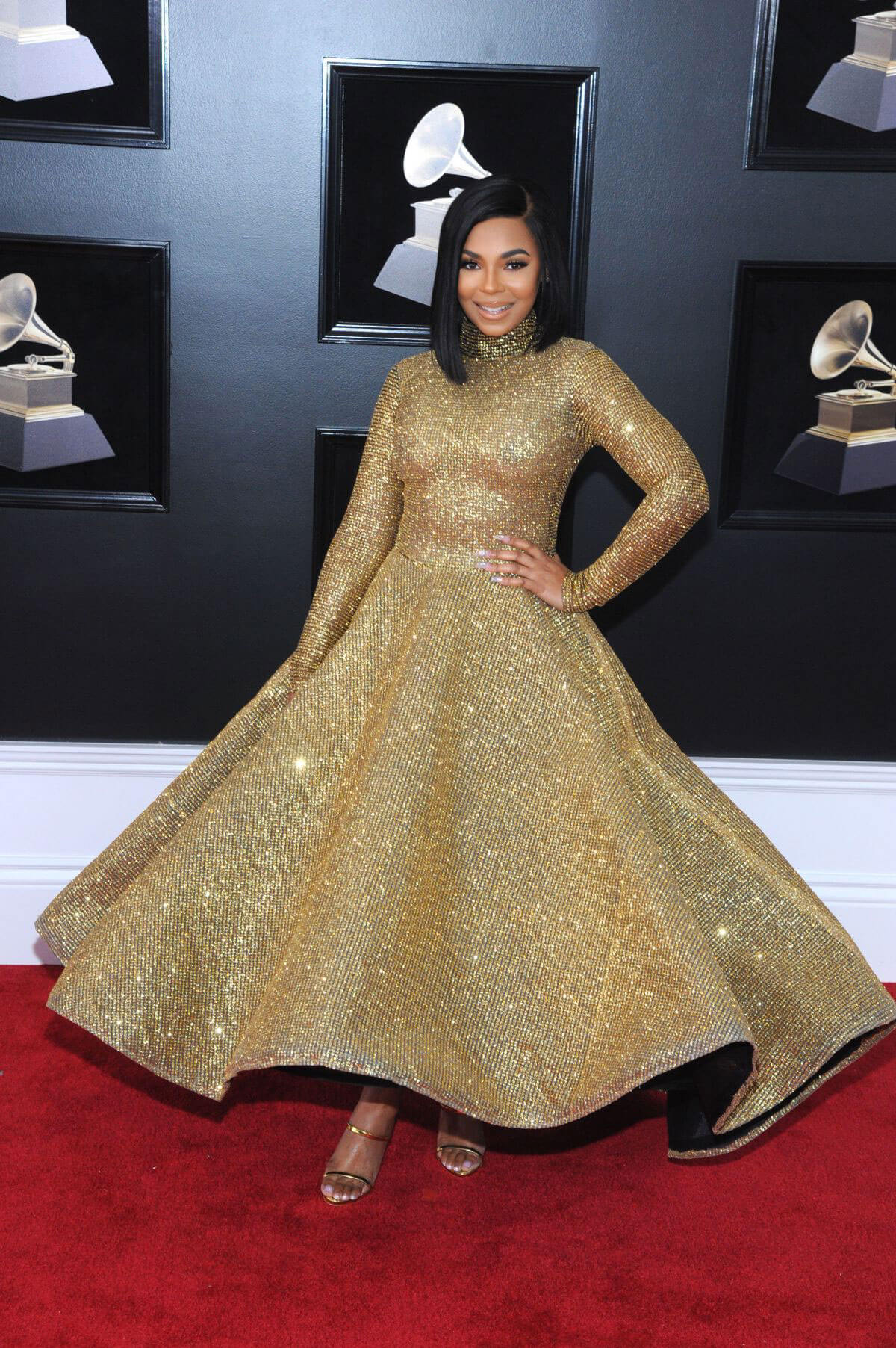 Ashanti Stills at Grammy 2018 Awards in New York 2018/01/28
