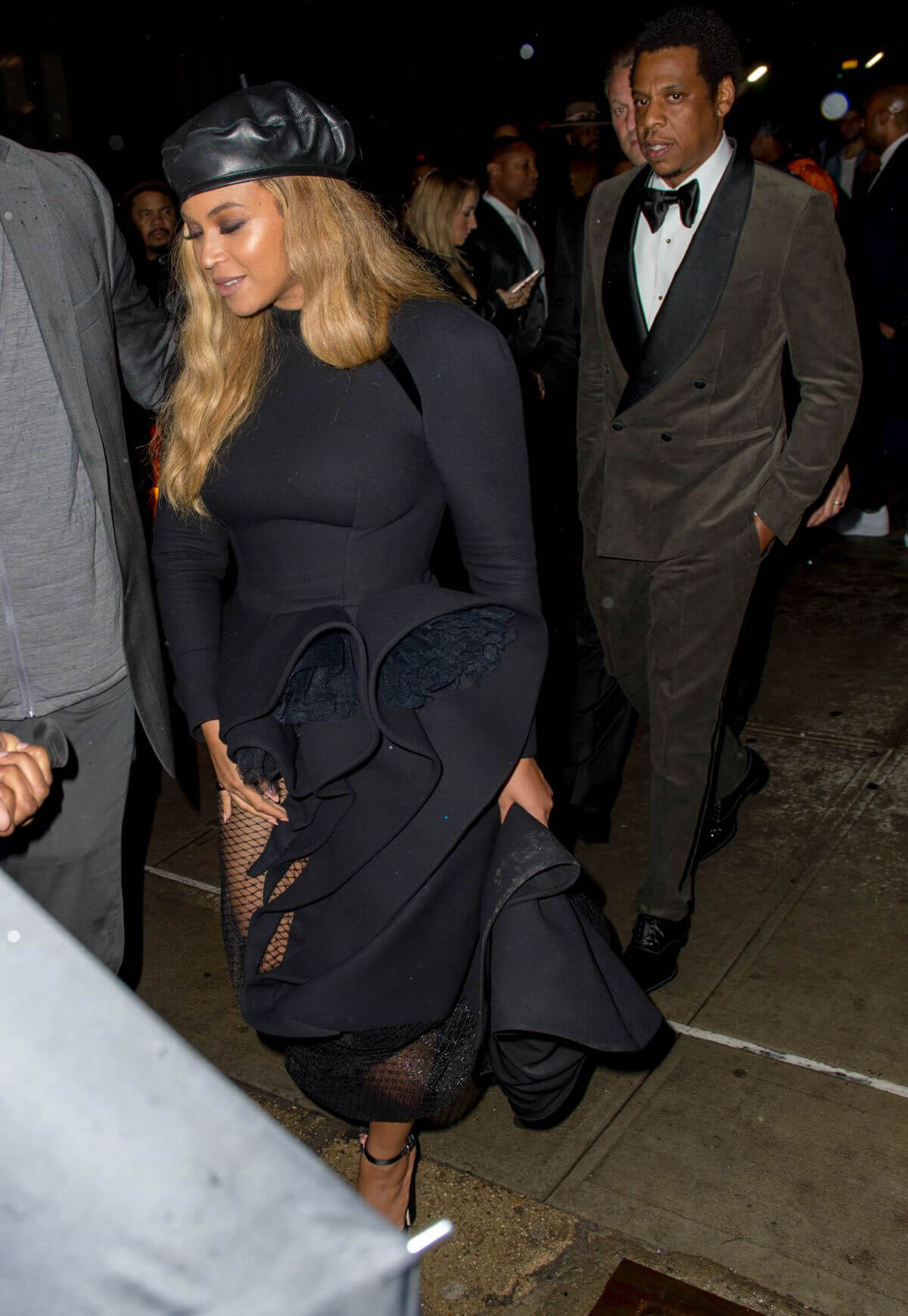 Beyonce and Jay Z Stills at Catch Restaurant in New York 2018/01/28