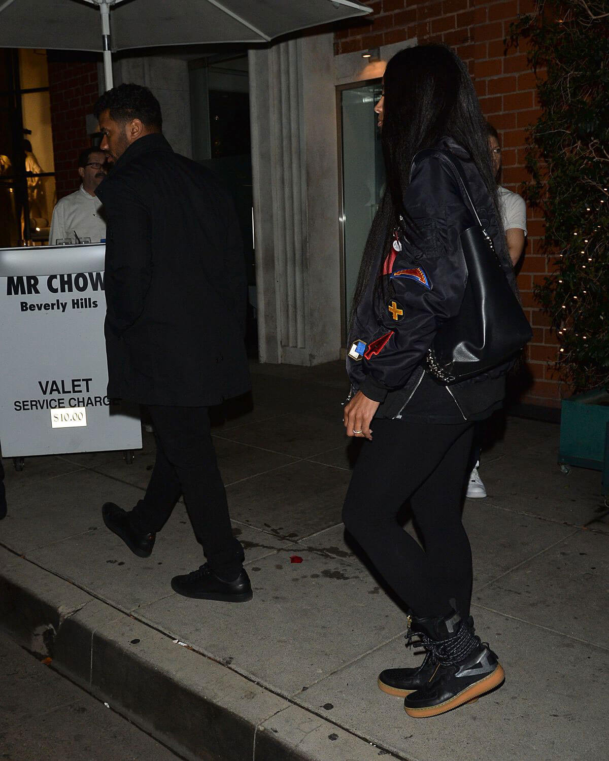 Ciara and Russell Wilson Stills Leaves Mr Chow in Beverly Hills 2018/01/12