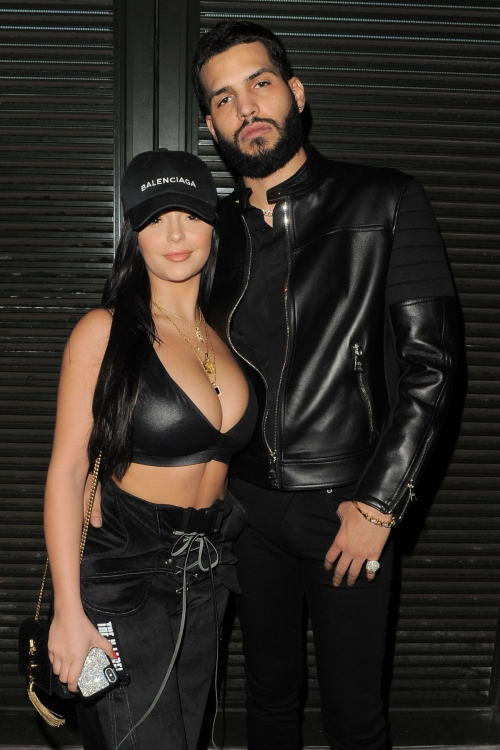 Demi Rose and DJ Chris Martinez Stills at Fabric Club in London 2018/01/28
