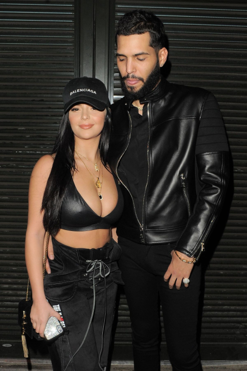 Demi Rose and DJ Chris Martinez Stills at Fabric Club in London 2018/01/28 12