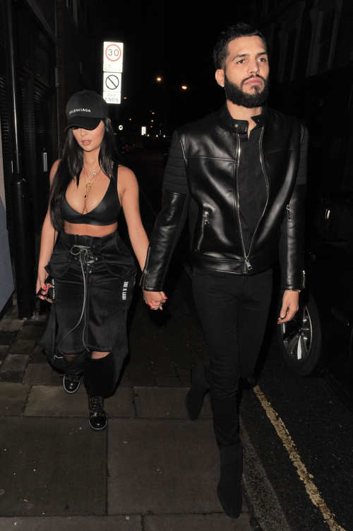 Demi Rose and DJ Chris Martinez Stills at Fabric Club in London 2018/01/28 17