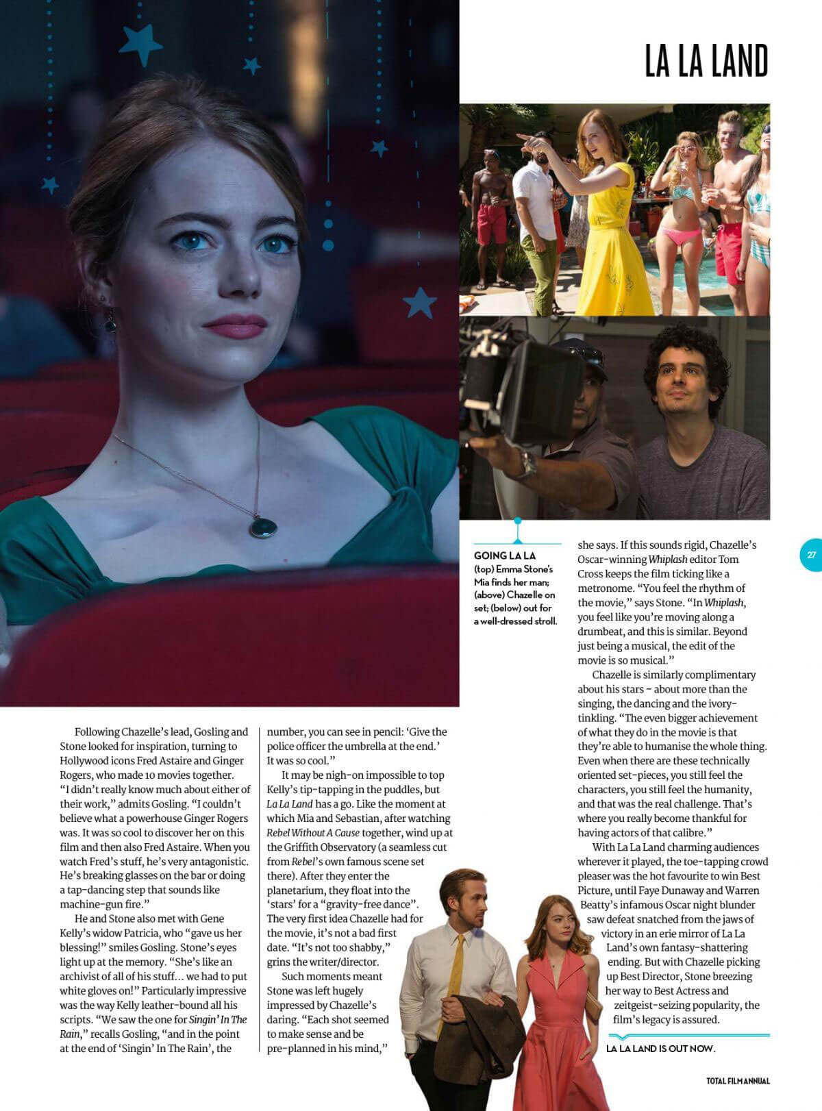 Emma Stone Stills in Total Film Magazine, Annual 2018 Photos