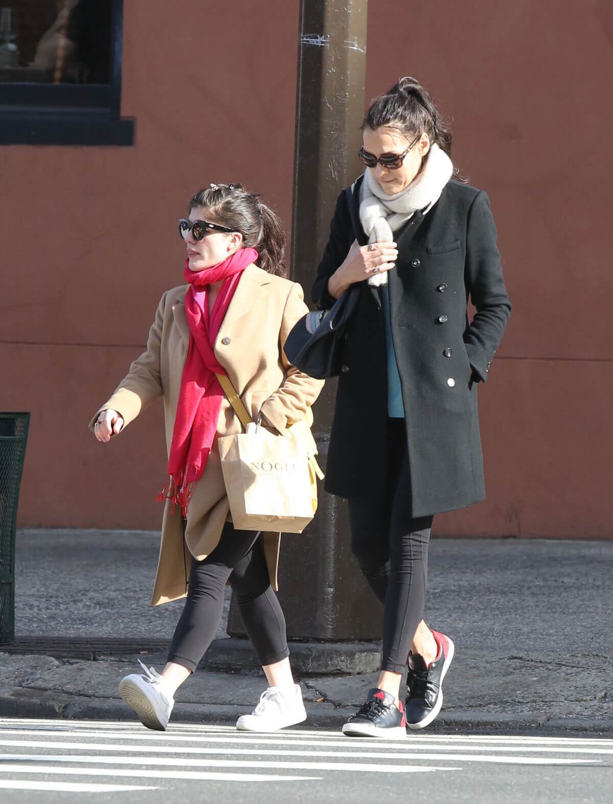 Famke Janssen and Madeleine Martin Stills Leaves a Gym in New York 2018/01/27