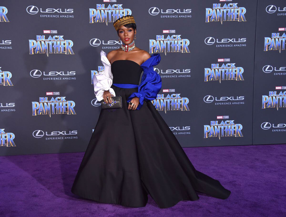 Janelle Monae Stills at Black Panther Premiere in Hollywood 2018/01/29