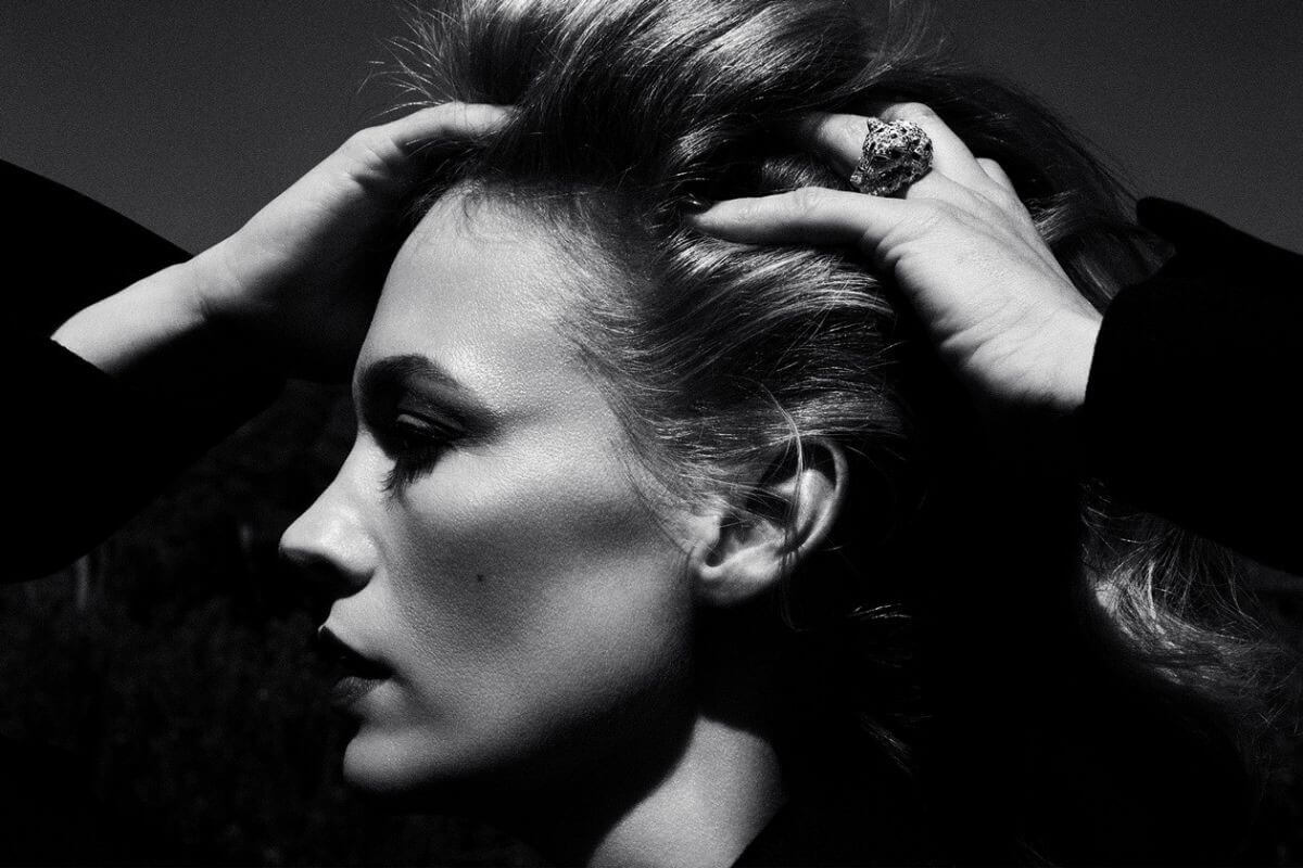 January Jones Poses for Violet Grey, January 2018 Issue