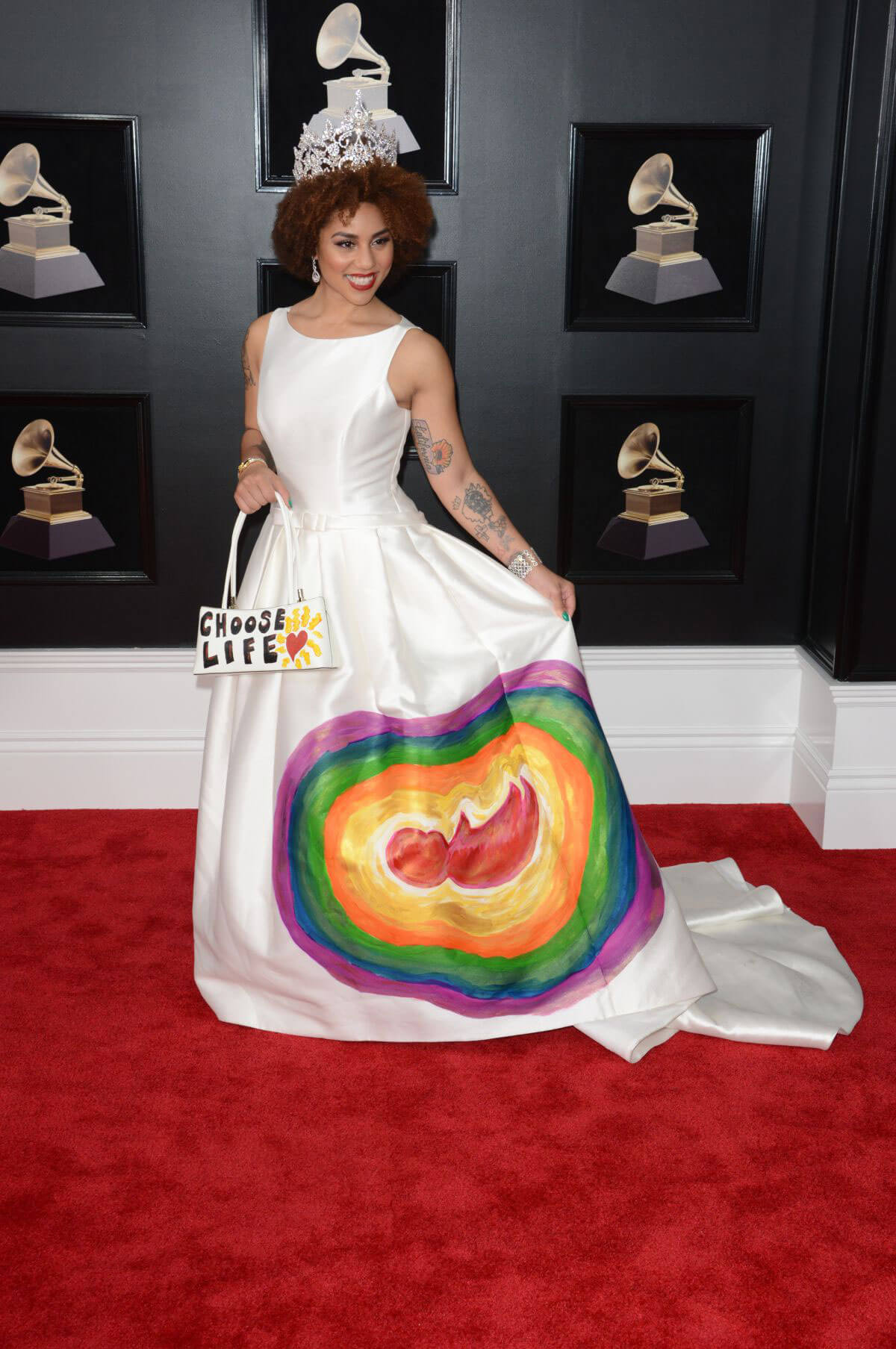 Joy Villa Stills at Grammy 2018 Awards in New York 2018/01/28