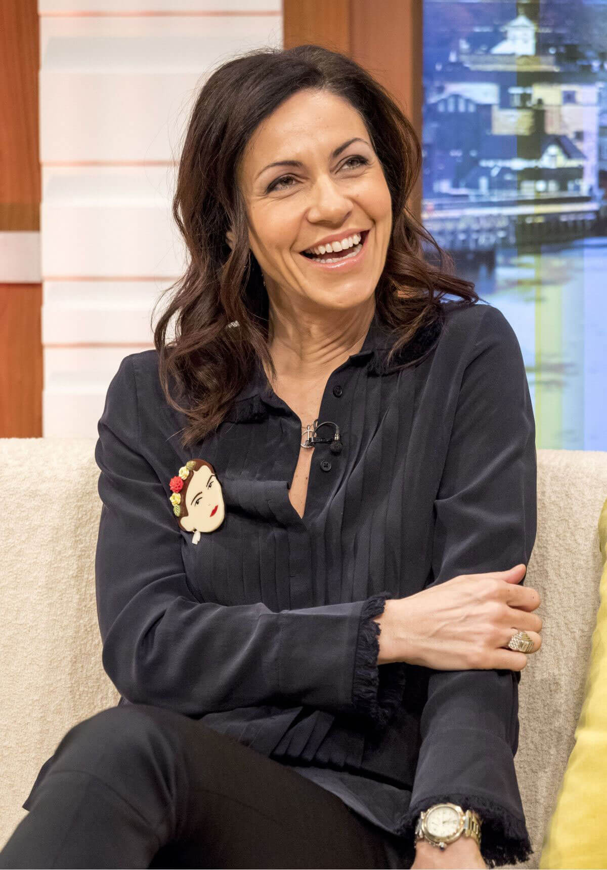 Julia Bradbury Stills at Good Morning Britain in London 2018/01/30