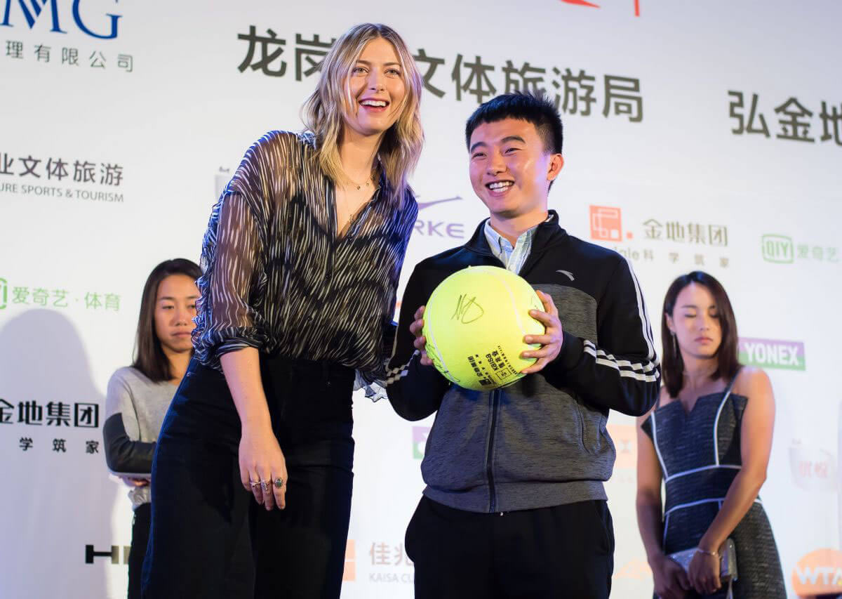 Maria Sharapova Stills at 2018 Shenzen Open WTA International Players Party 2017/12/31
