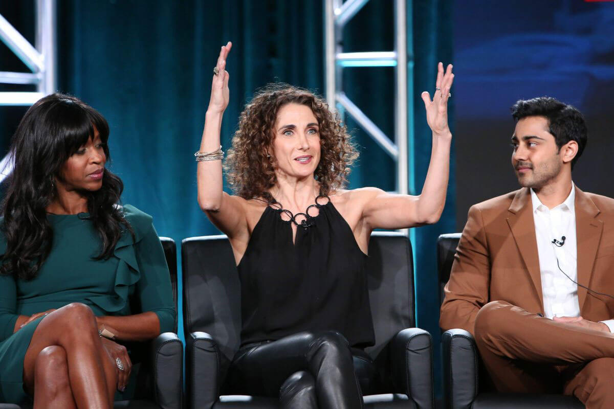 Melina Kanakaredes Stills at The Resident TV Show Panel in Los Angeles 2018/01/04
