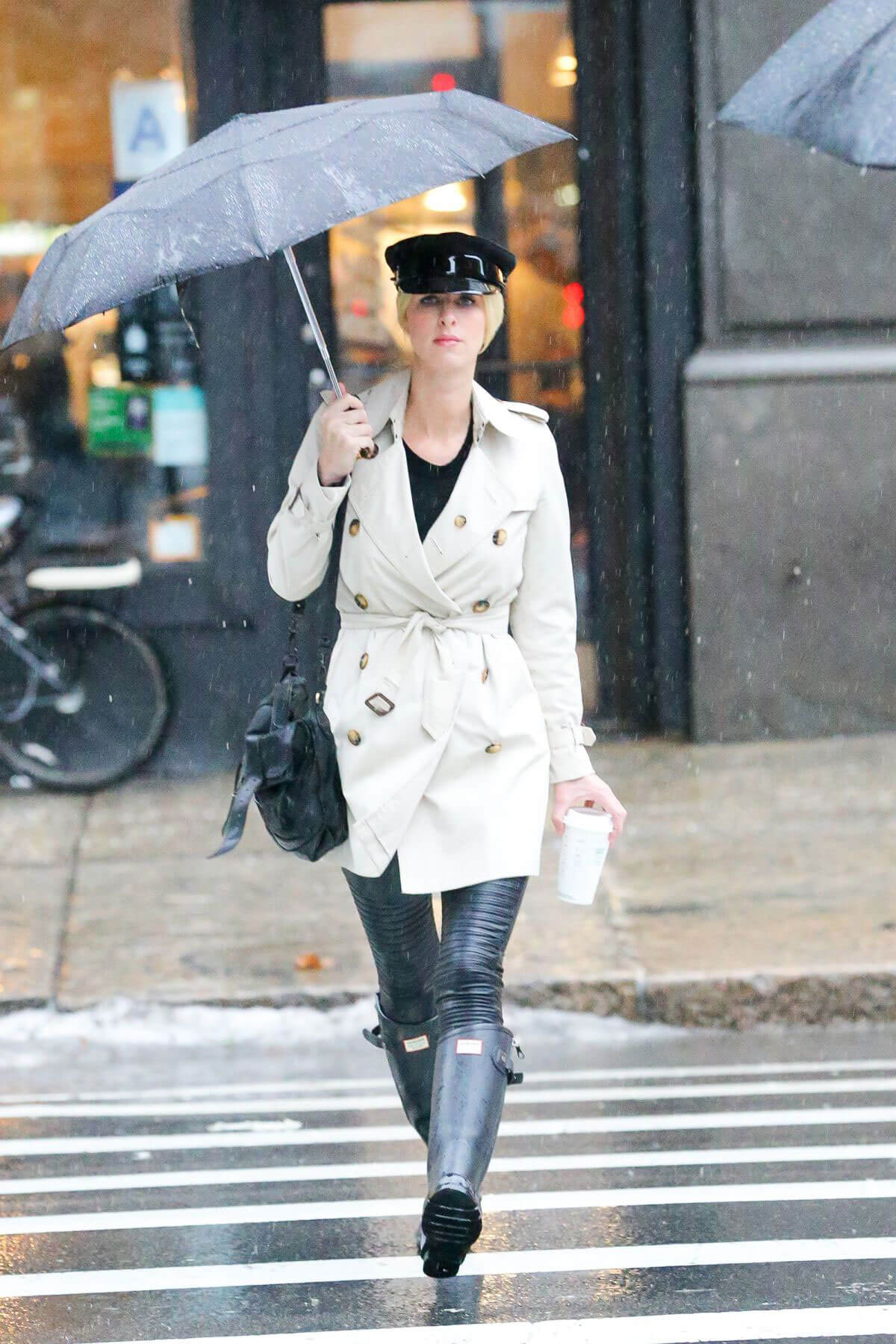 Nicky Hilton Stills Out and About in New York 2018/01/12