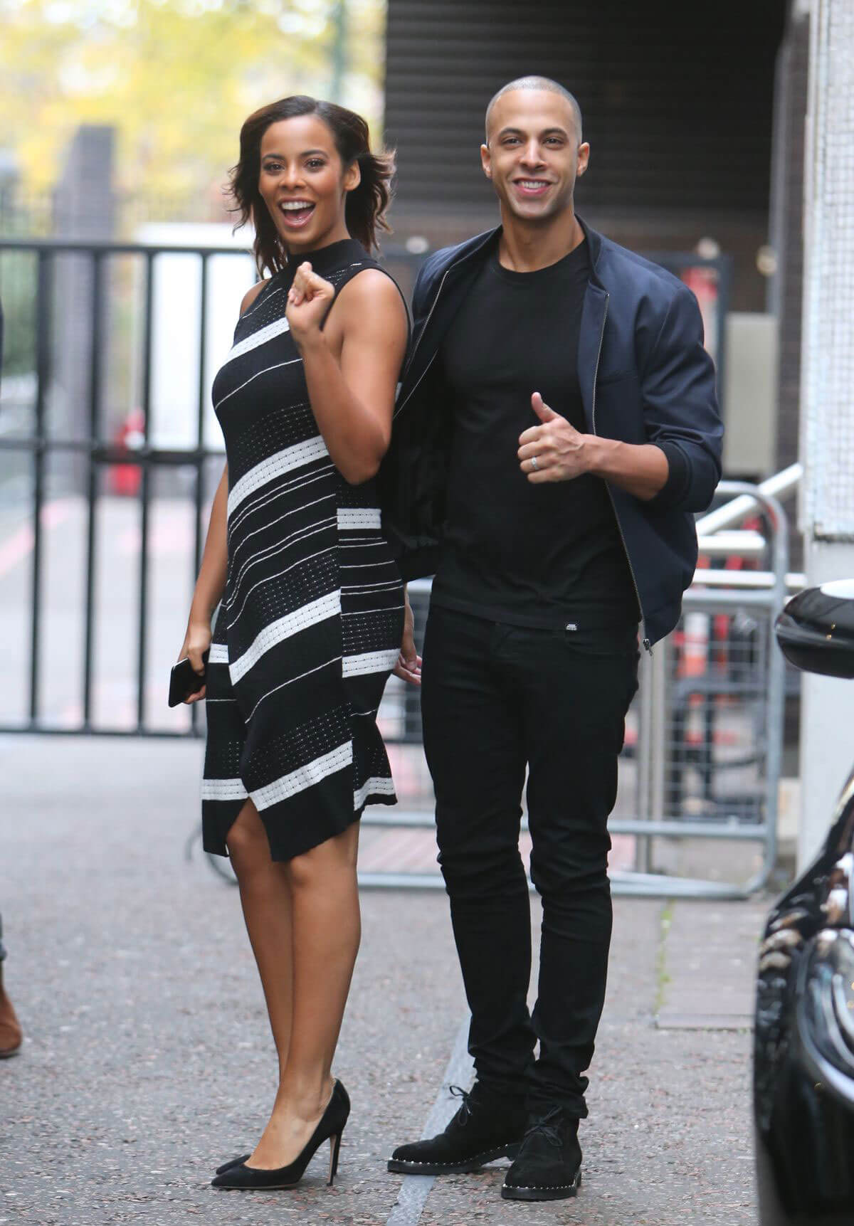 Rochelle Humes Stills at ITV Studio in London 2017/11/14