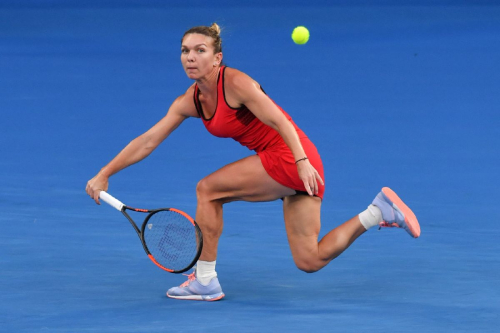 Simona Halep Stills at Australian Open Tennis Tournament Final in Melbourne 2018/01/27 1