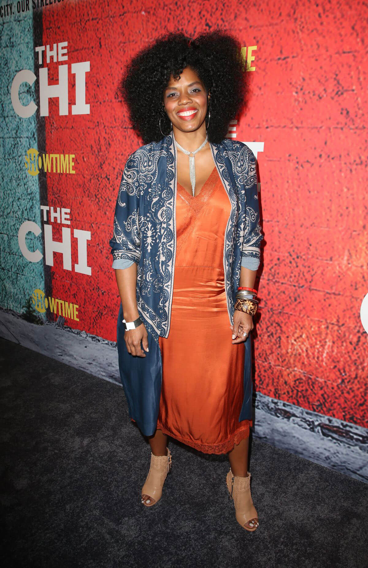 Tyla Abercrumbie Stills at The Chi Premiere in Los Angeles 2018/01/03