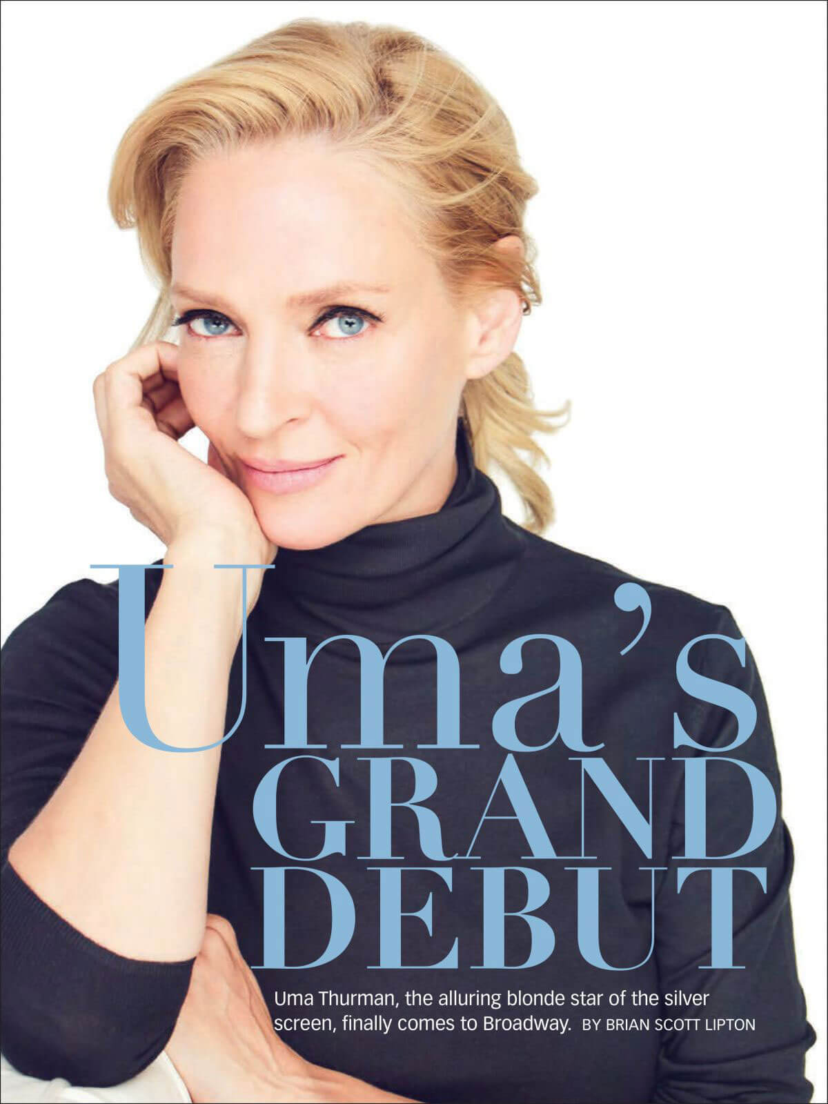 Uma Thurman Stills in IN New York Magazine, December 2017