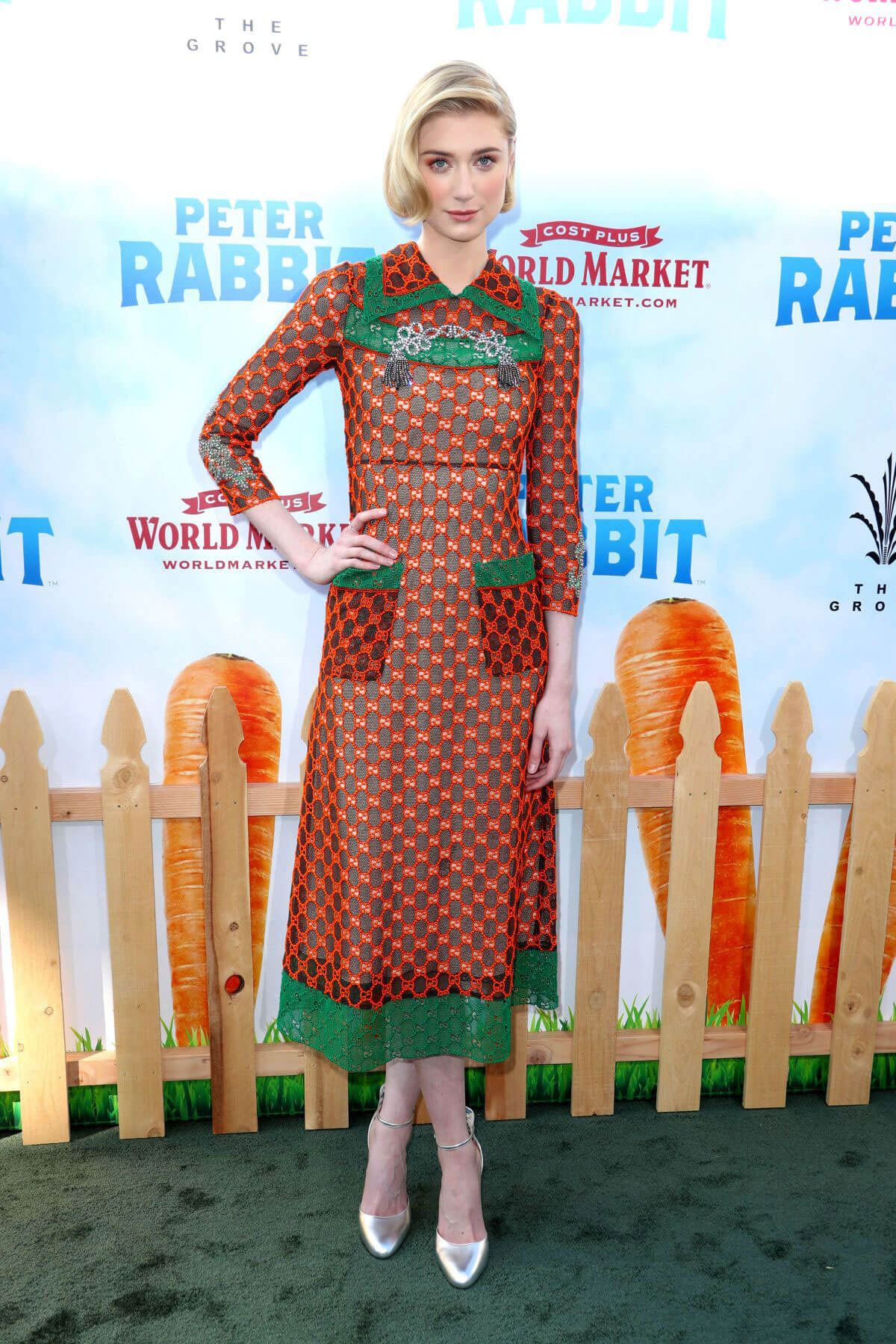 Elizabeth Debicki Stills at Peter Rabbit Premiere in Los Angeles 2018/02/03
