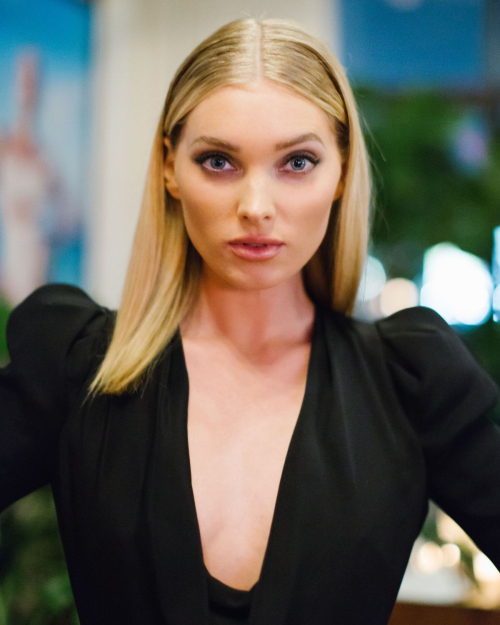 Elsa Hosk Stills at Solid & Striped Swim Team Launch in New York 2018/02/06